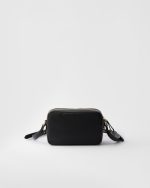 Re-Nylon and Nappa Leather Mini Shoulder Bag With Bow - Image 4